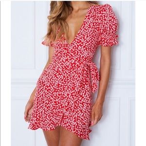 White fox boutique summer dress